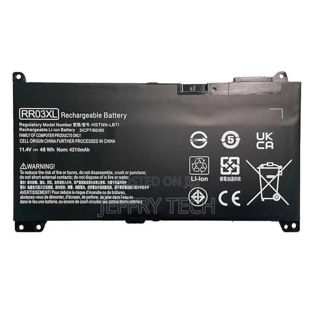 Hp Rr03xl Laptop Battery