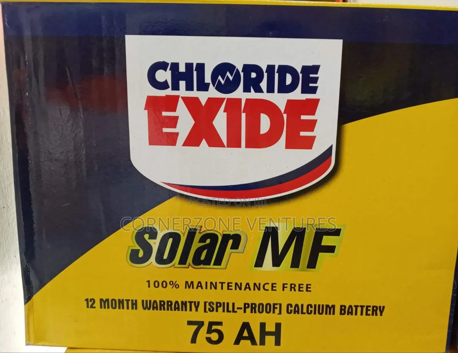 Chloride Exide 75amp Battery