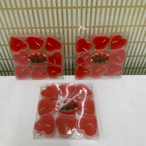 Love Heart Mini Candles