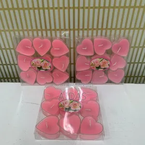 Love Heart Mini Candles