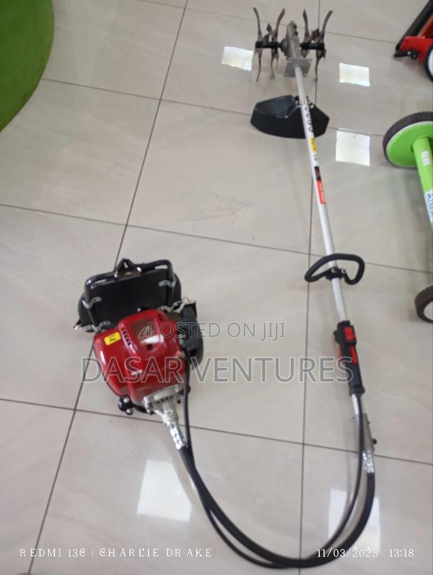 Tiller Weeder Machine 4stroke With Grass Cutter - thumbnail 4