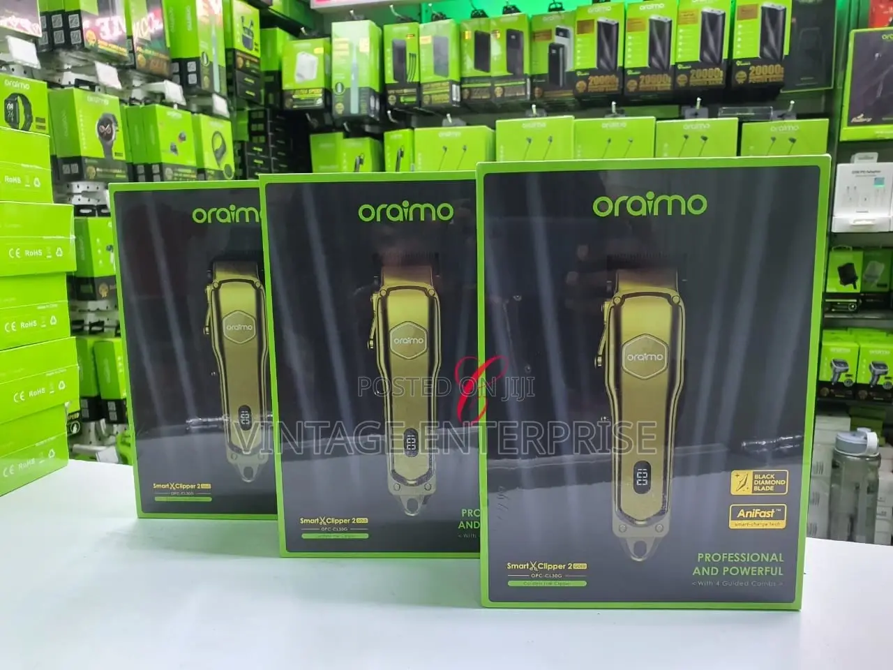 Oraimo Smart Clipper Gold Opc -Cl30g Cordless Hair Clipper