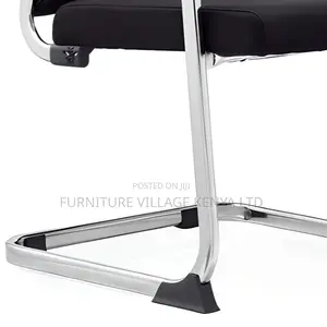 Upholstered Task Chair in Ink With Ergonomic Armrest