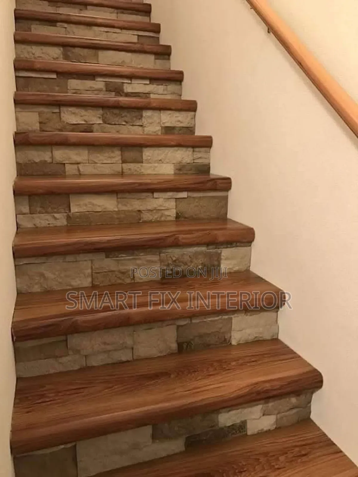 Staircase Step, Handrail and Finishes Installation
