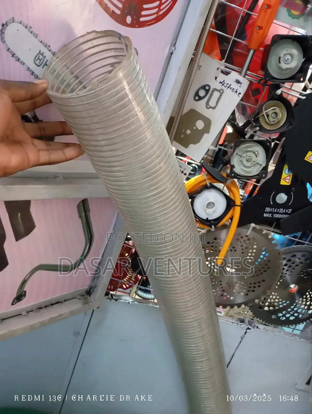 Sanction Pipe 4" Wire Braided