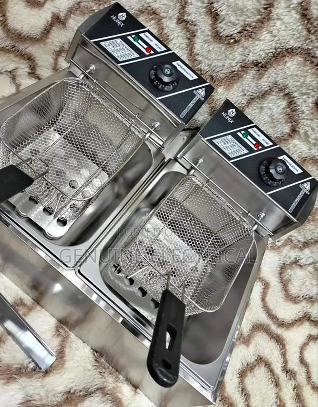 Nunix Double Deep Fryer 12l Deep Fryer
