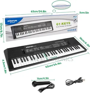 Bf-6138 61 Keys Electronic Keyboard
