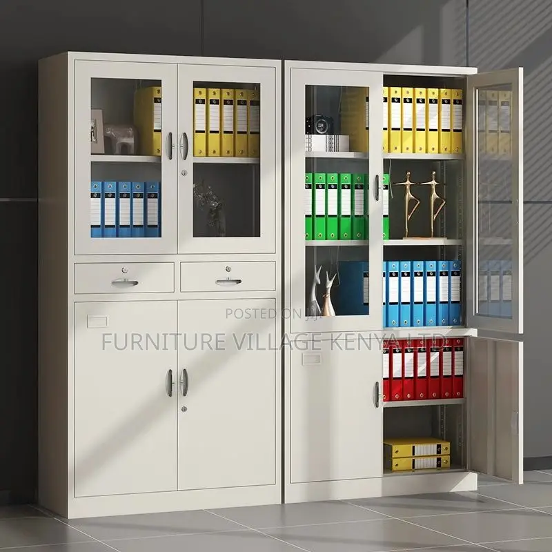 Office Cabinets; Two Door Metallic Office Steel Cabinet