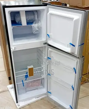 Mika 138litres Doubledoor Fridge (Mrdcd138lsd)