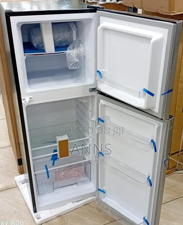 Mika 138litres Doubledoor Fridge (Mrdcd138lsd) - main view