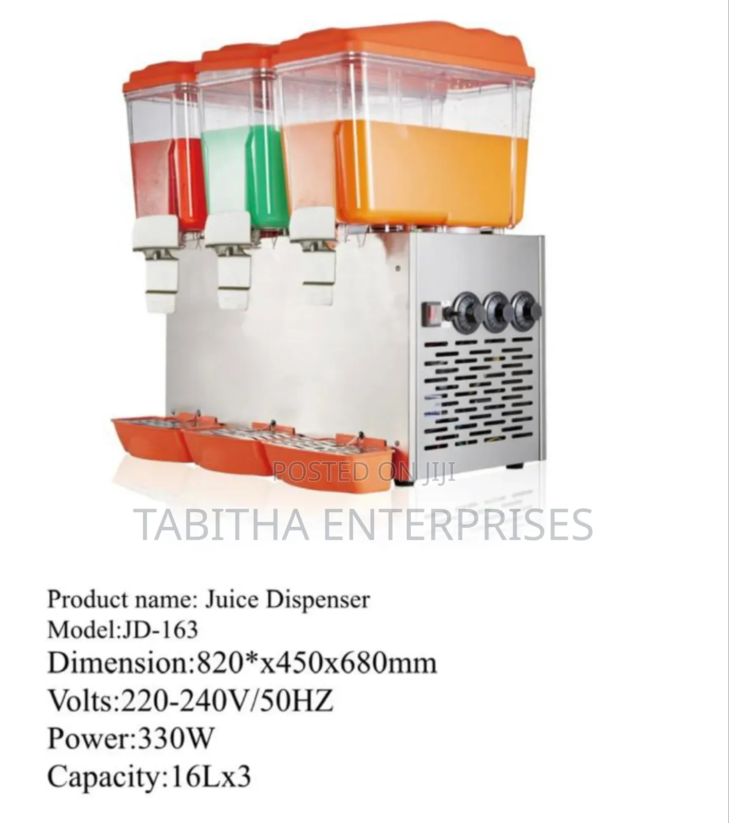 Juice Despenser/4 Coloums