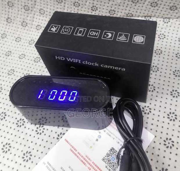 High Speed Quality Hd Wifi Clock Camera Hidden Camera