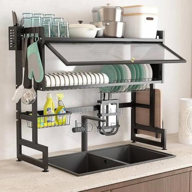 Metallic Dish Rack - main view