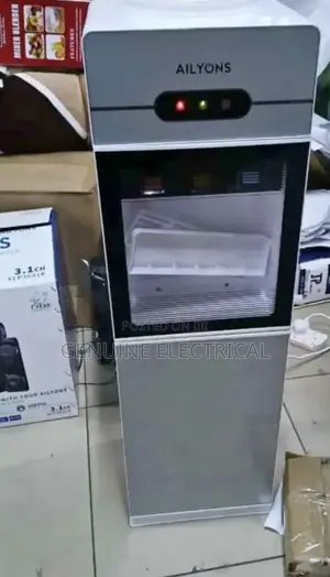 Water Dispenser Ailyons 3 Taps; Built- In Storage Cabinet