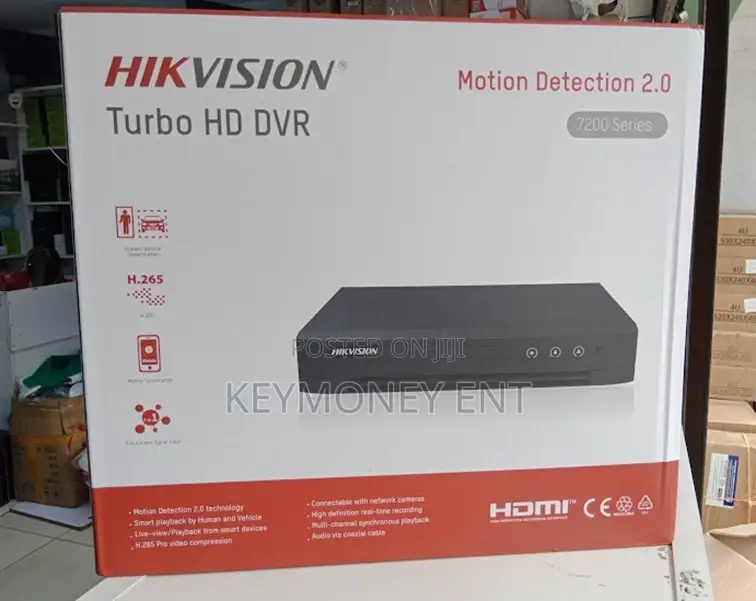 Hikvision Turbo Hd DVR 32channels With Audio, Motion Feature