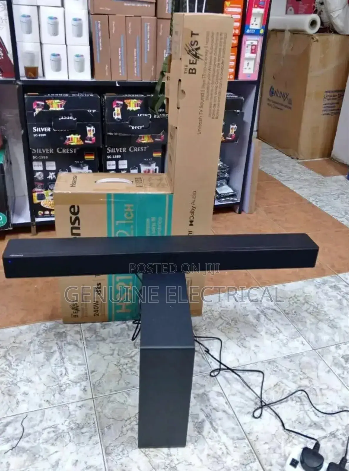 Hisense Hs2100 2.1ch Wireless Soundbar 240w