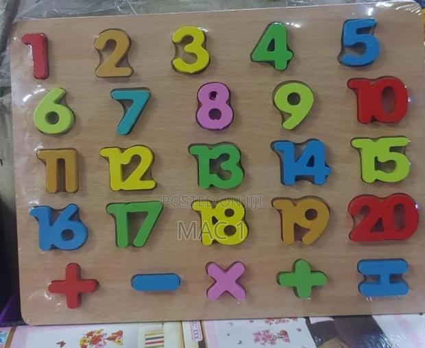 Wooden Numerical Educational Toy - main view