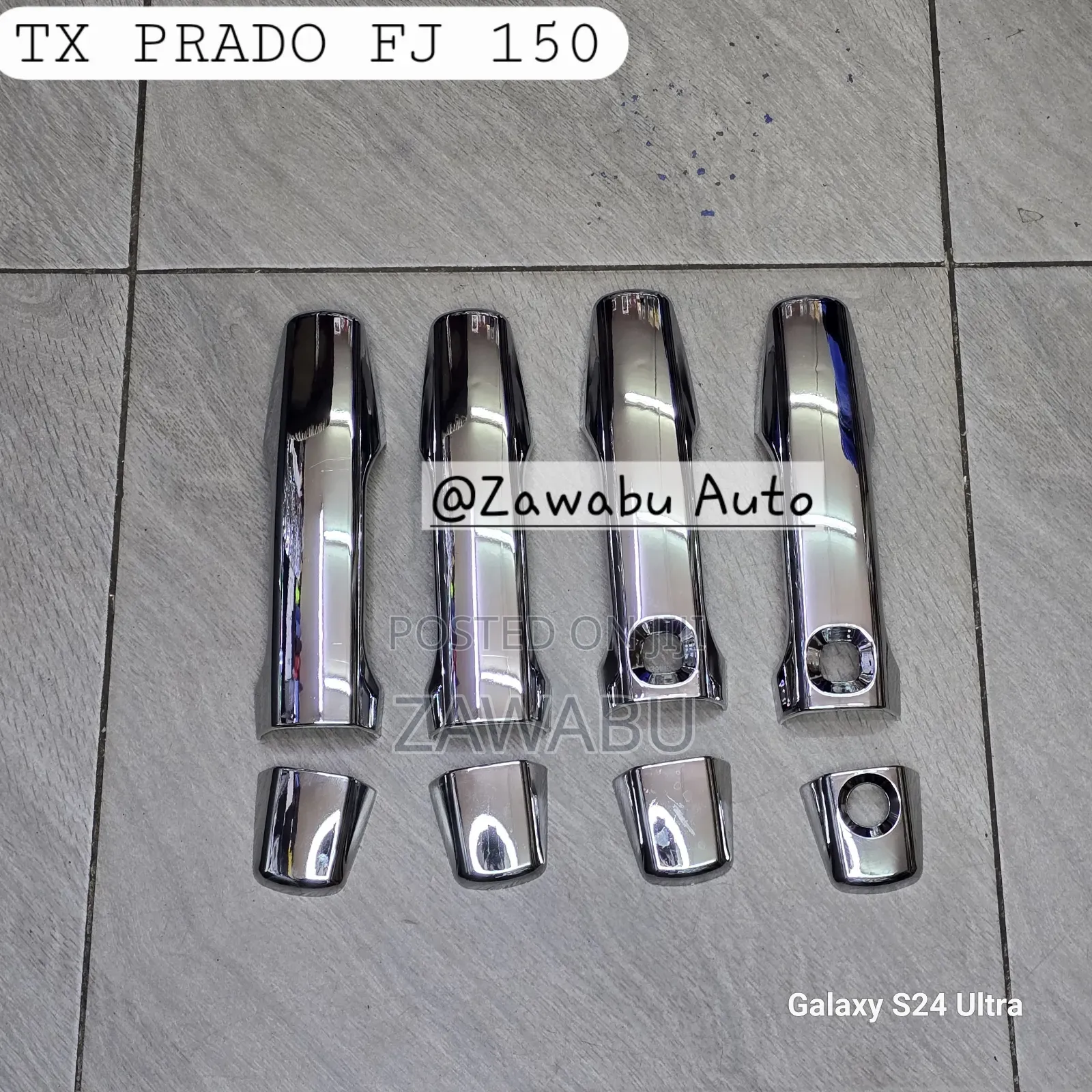 Handle Cover Chrome Prado Fj 150 Set