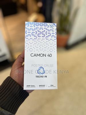 New Tecno Camon 40 128 GB Black - main view