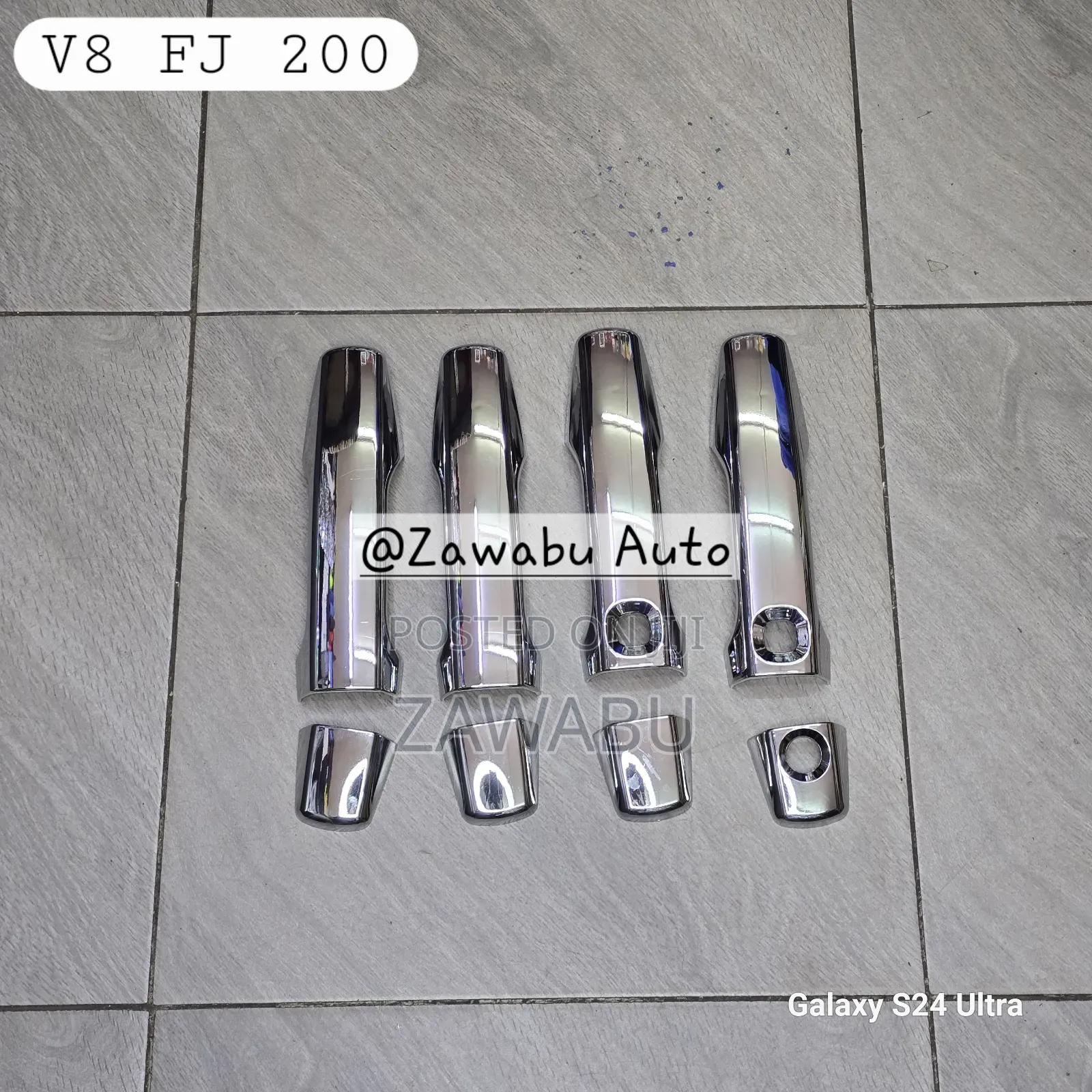 Door Handle Cover Chrome Fj 200 V8