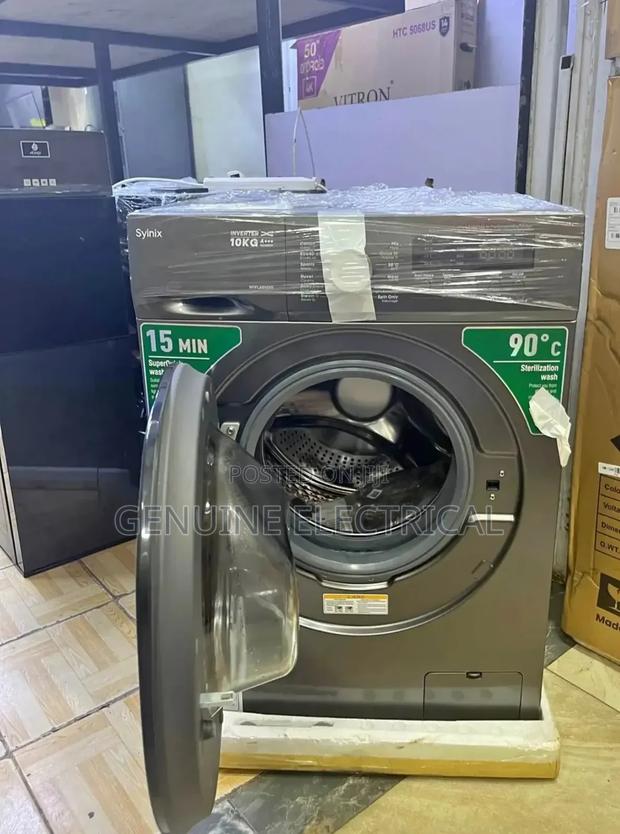 Syinix 10kgs Semi Automatic Front Load Washing Machine - main view