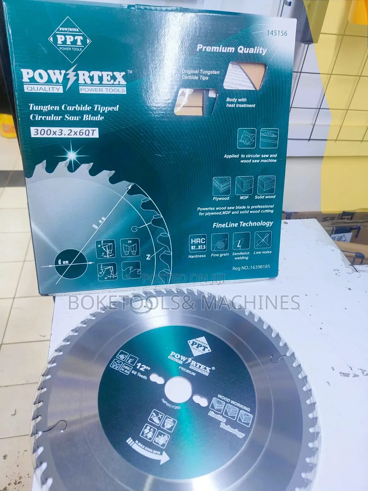 12" 60 Teeth 
Heavy Duty 
Premium Quality