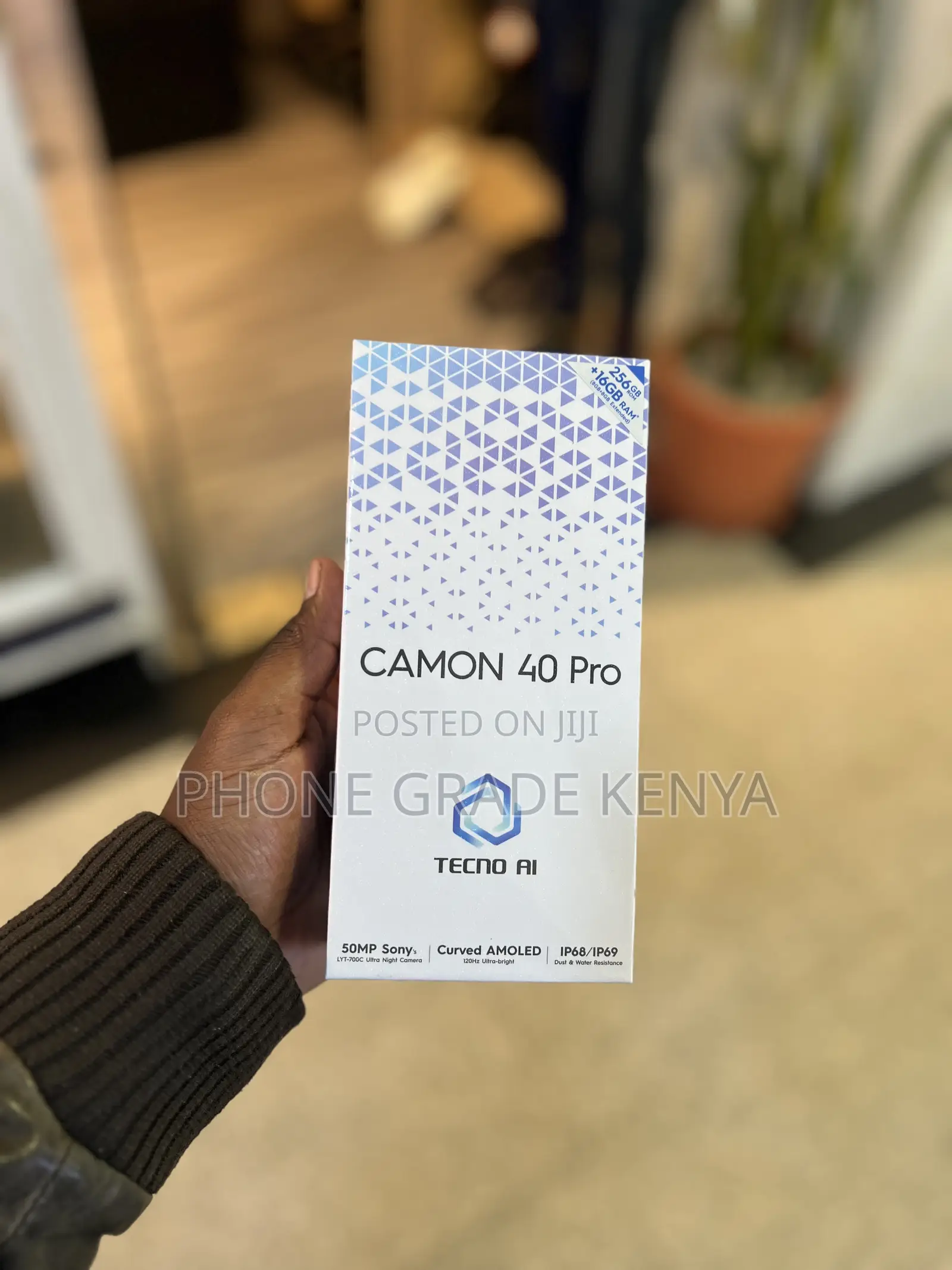 New Tecno Camon 40 Pro 256 GB Black
