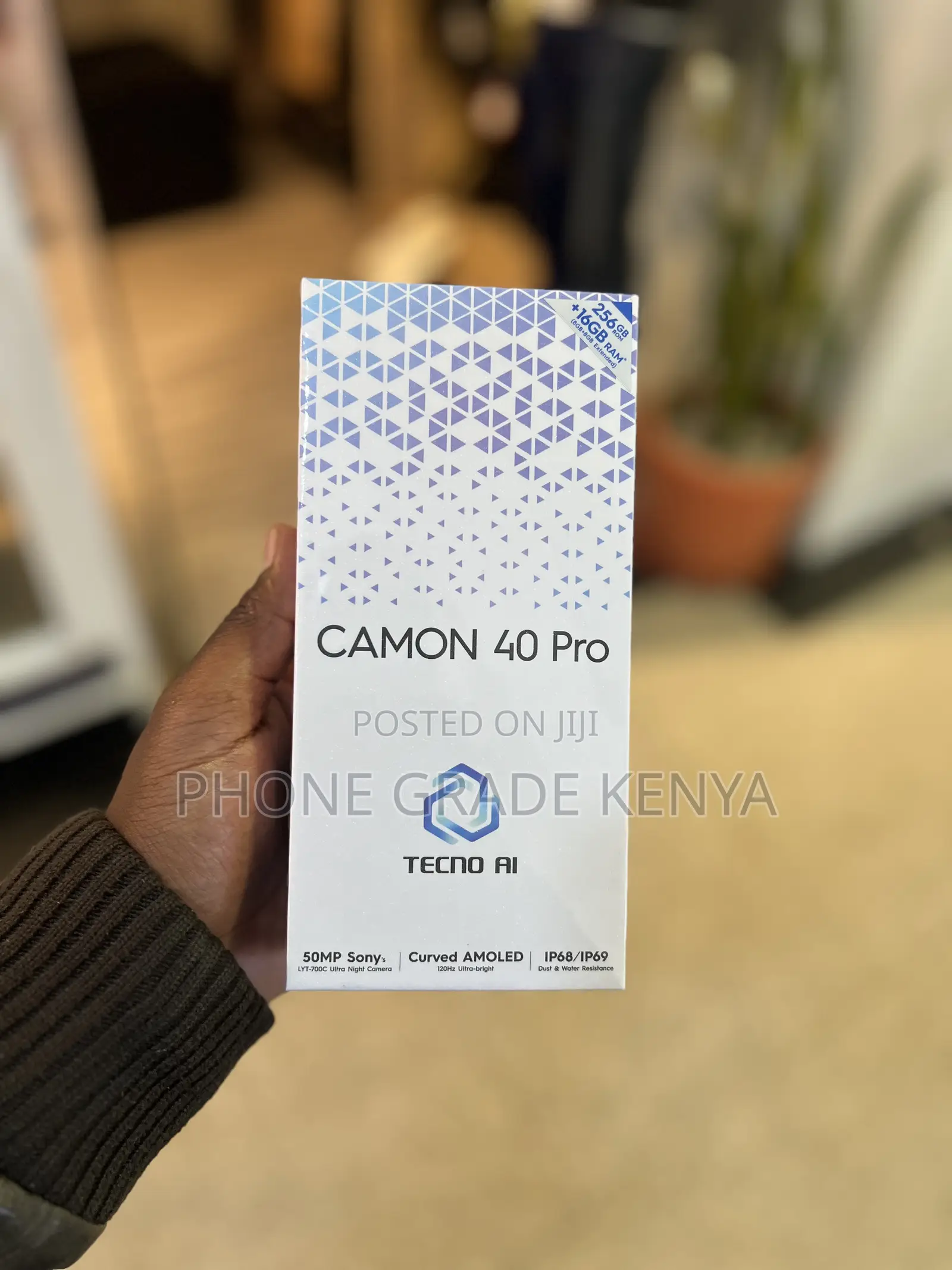 New Tecno Camon 40 Pro 256 GB Black