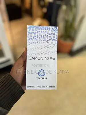 New Tecno Camon 40 Pro 256 GB Black