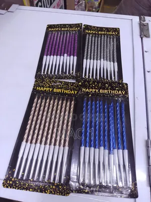 Birthday Candles Set of 10 Pieces