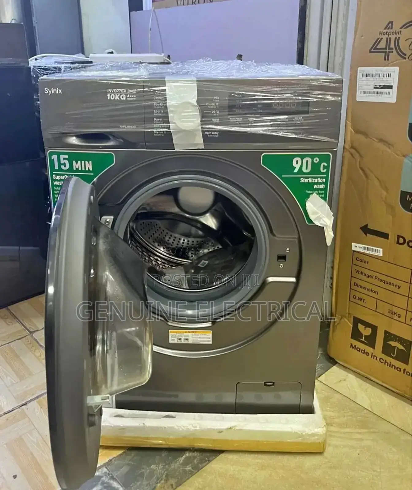 10kgs Syinix Washing Machine New Model Semi Automatic