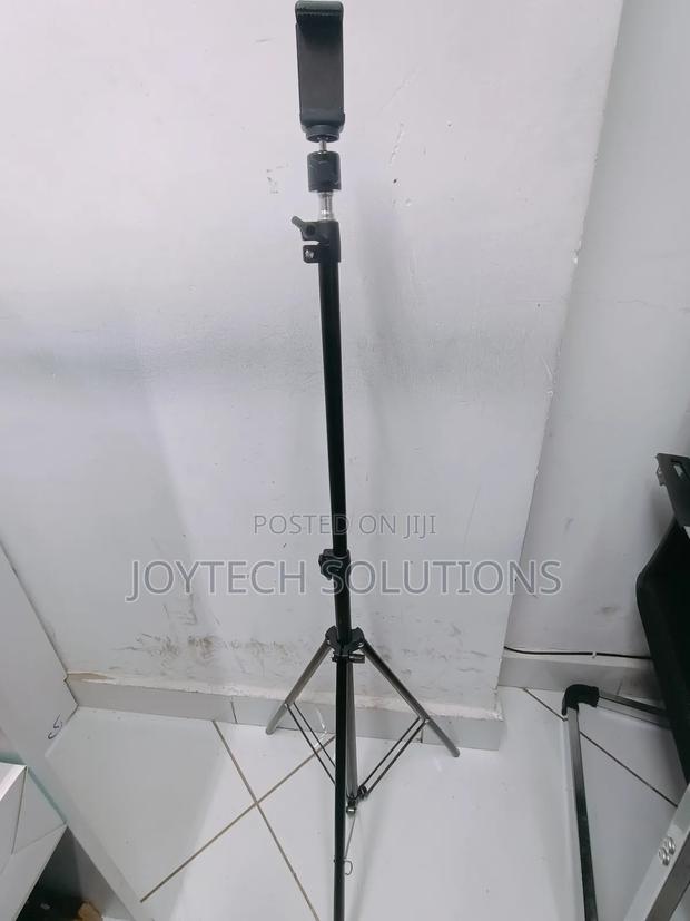 Aluminum Alloy Phone Holder Tripod Stand - thumbnail 2