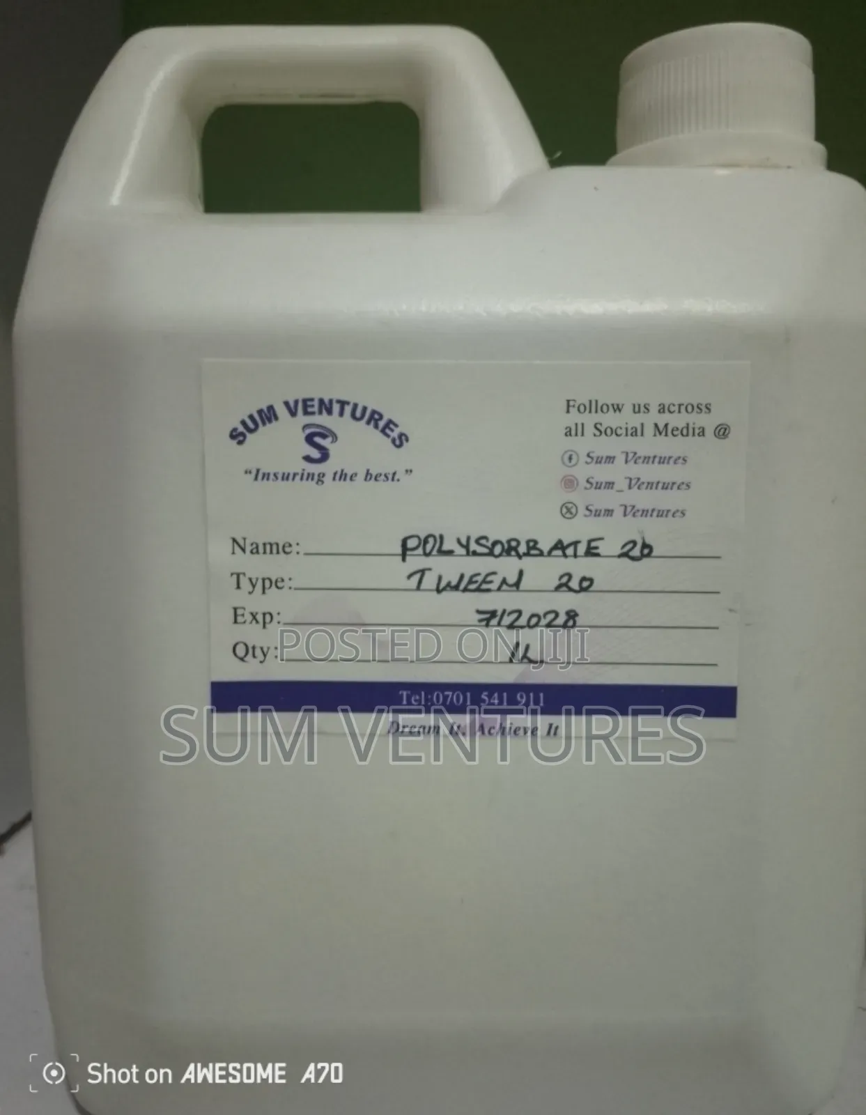 Polysorbate 20 (Tween 20)