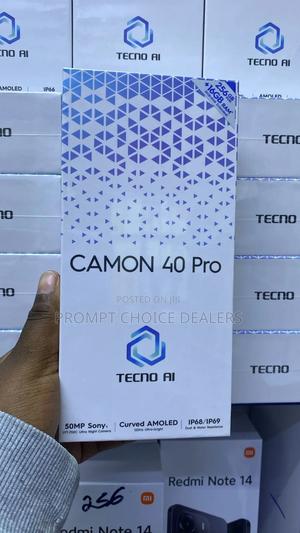New Tecno Camon 40 Pro 4G 256 GB Black - main view