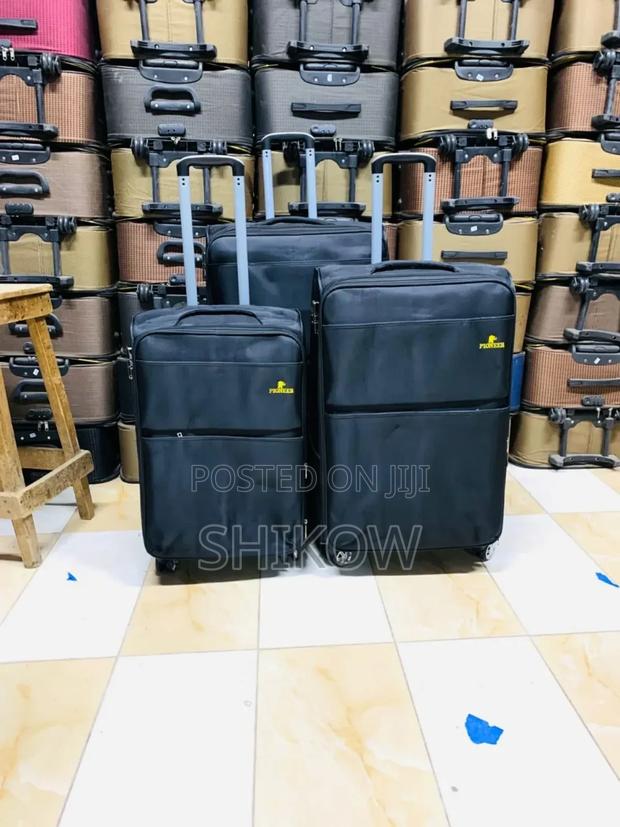 3 in 1 Fabric Laxurious Suitcase Briefcase Travel Bag - main view