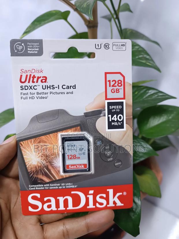 Sandisk Ultra 128gb Sdhc Card And Sdxc Card Up To 100mb
