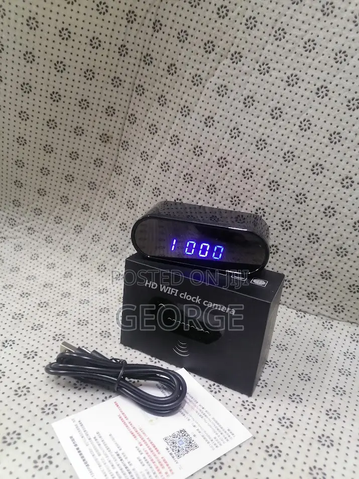 Exclusive Quality Hd Wifi Clock Camera Hidden Camera