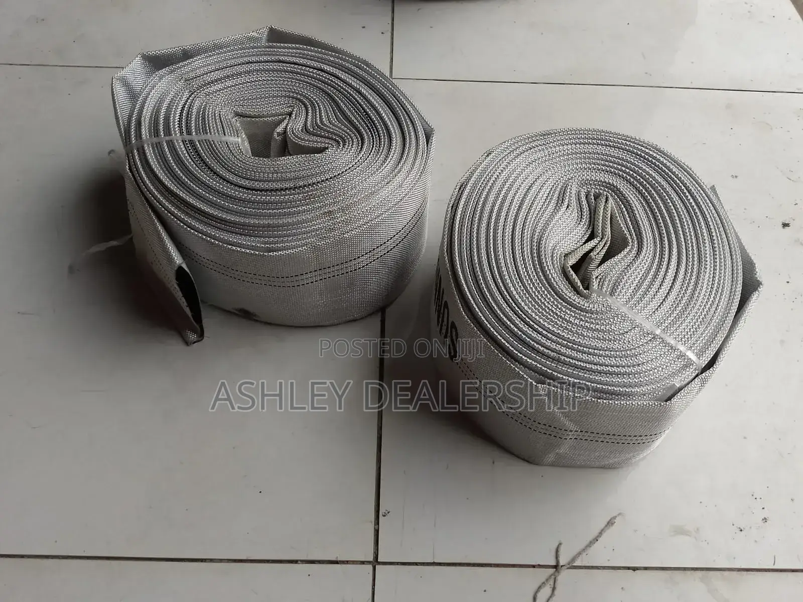 Brandy Canvas Hose Pipe
