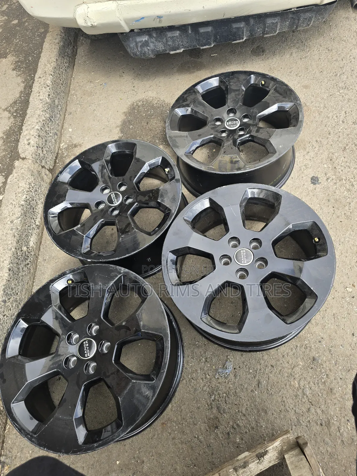 Ex Uk Black 20 Inch Range Rover Rims Set