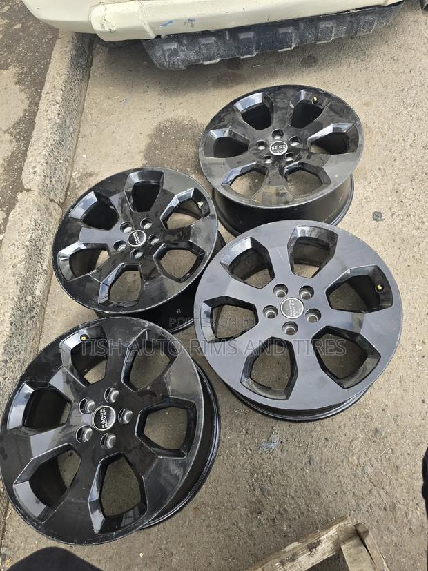 Ex Uk Black 20 Inch Range Rover Rims Set