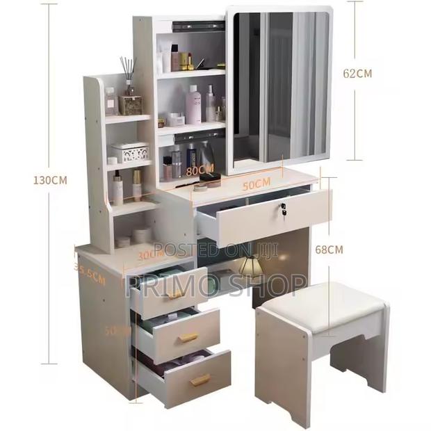 Dressers; Sleek Modern Dressing Table - thumbnail 2