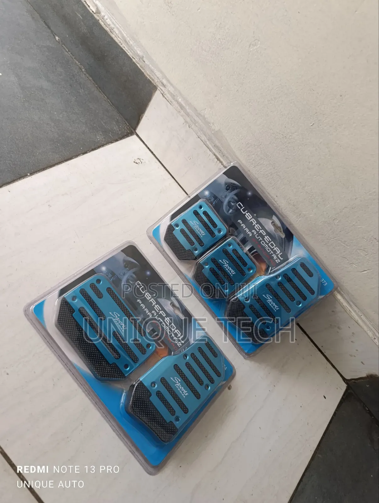 High-Grip Car Pedal Covers for All Vehicles