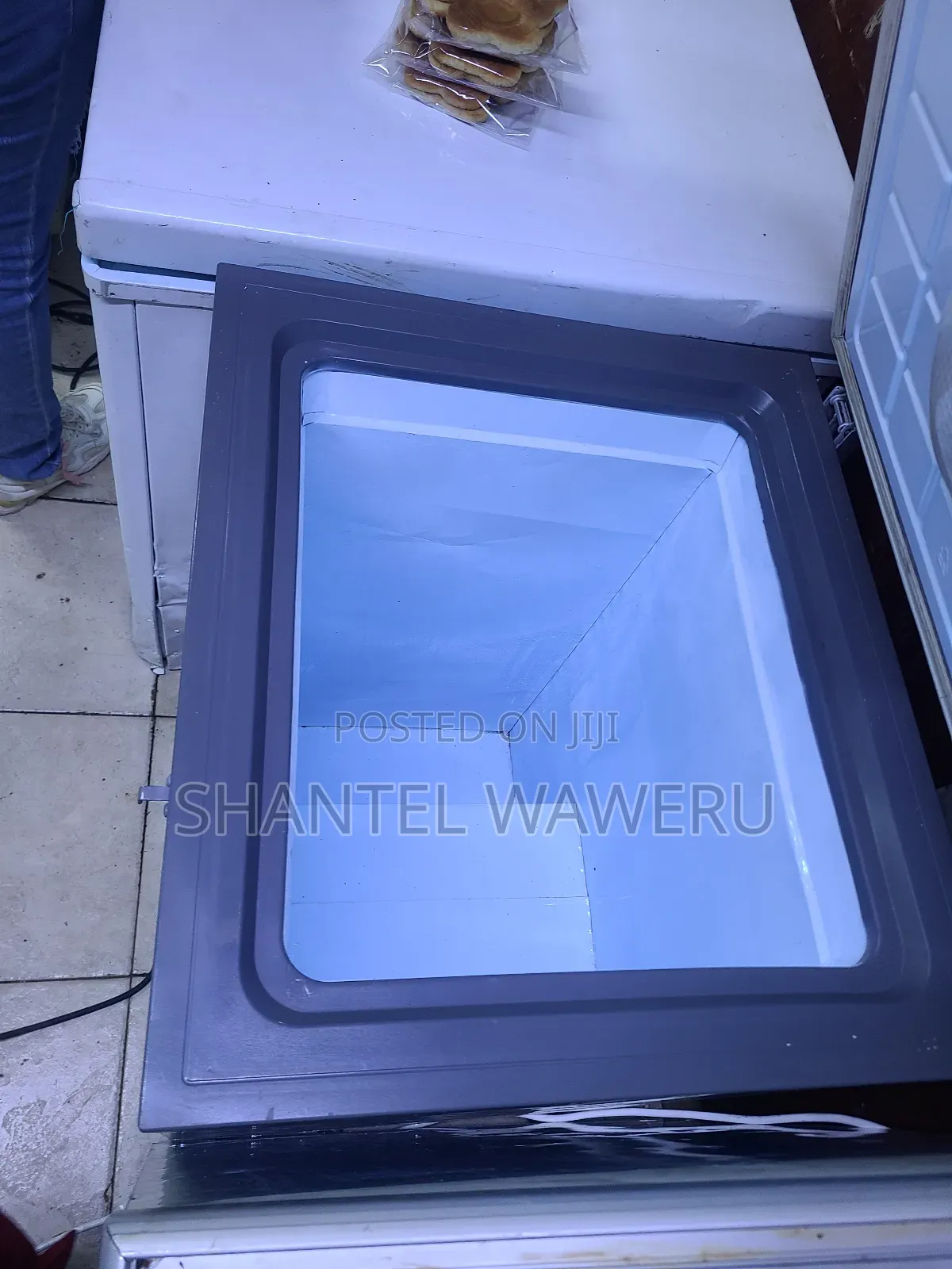 Exuk Deep Freezer 100litres Silver