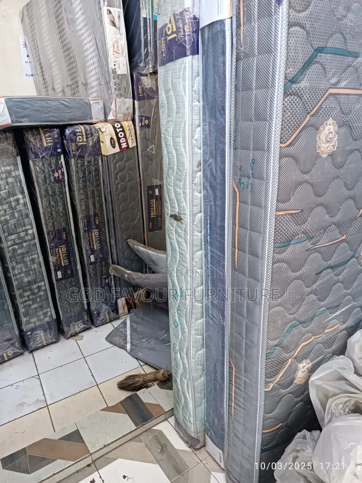 Brand New Quality Fibre Matress Size 5 by 6 Qw8jk