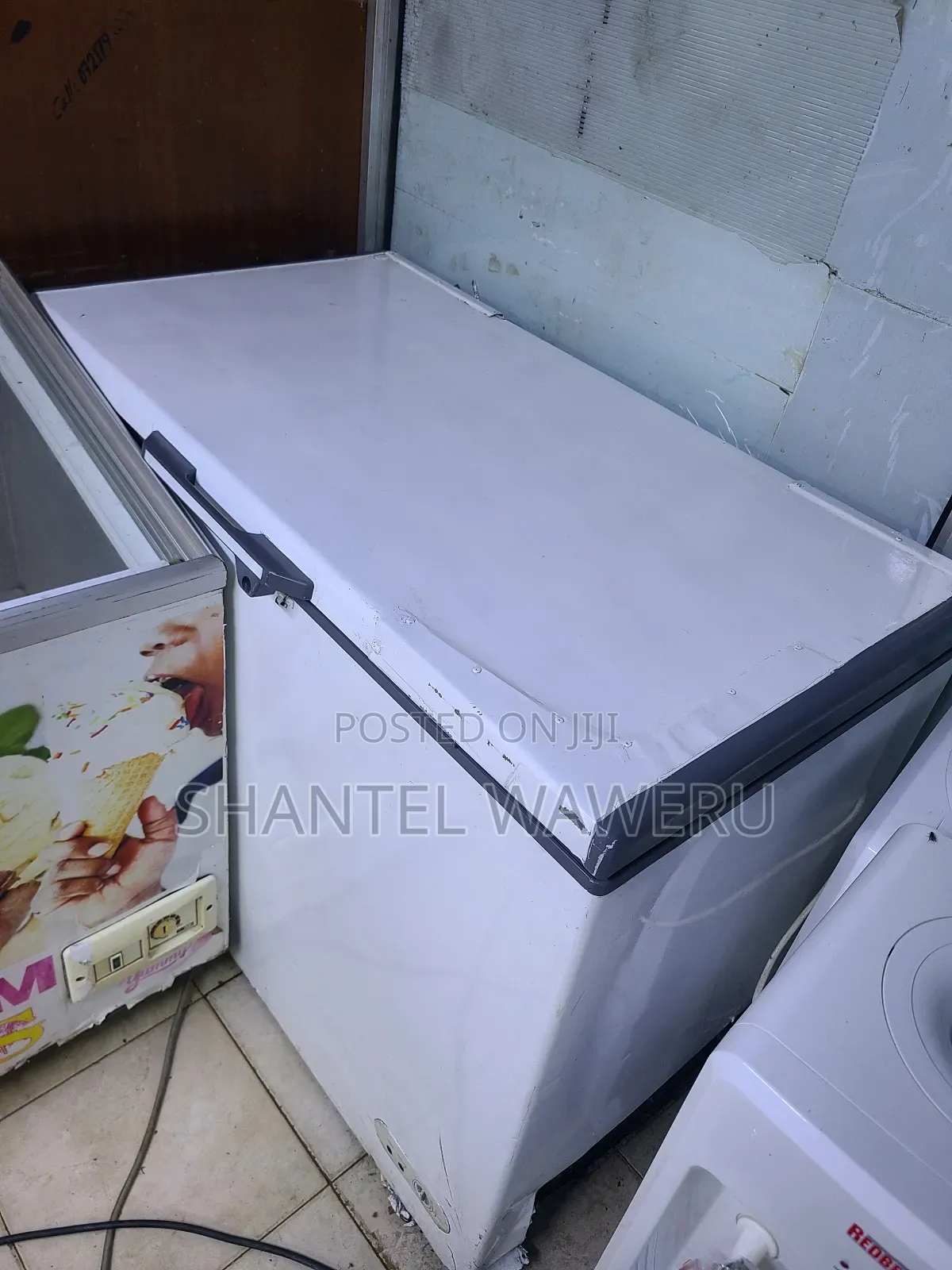 Sanyo.White Deep Freezer