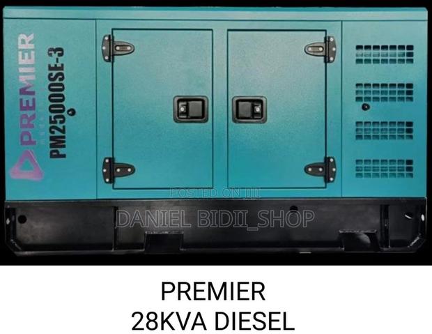 28kva 3-phase Premier Silent Diesel Generator With Ats