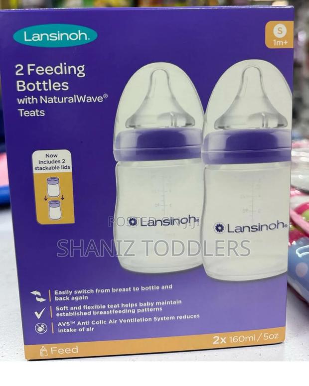 Lansinoh Feeding Bottles - main view
