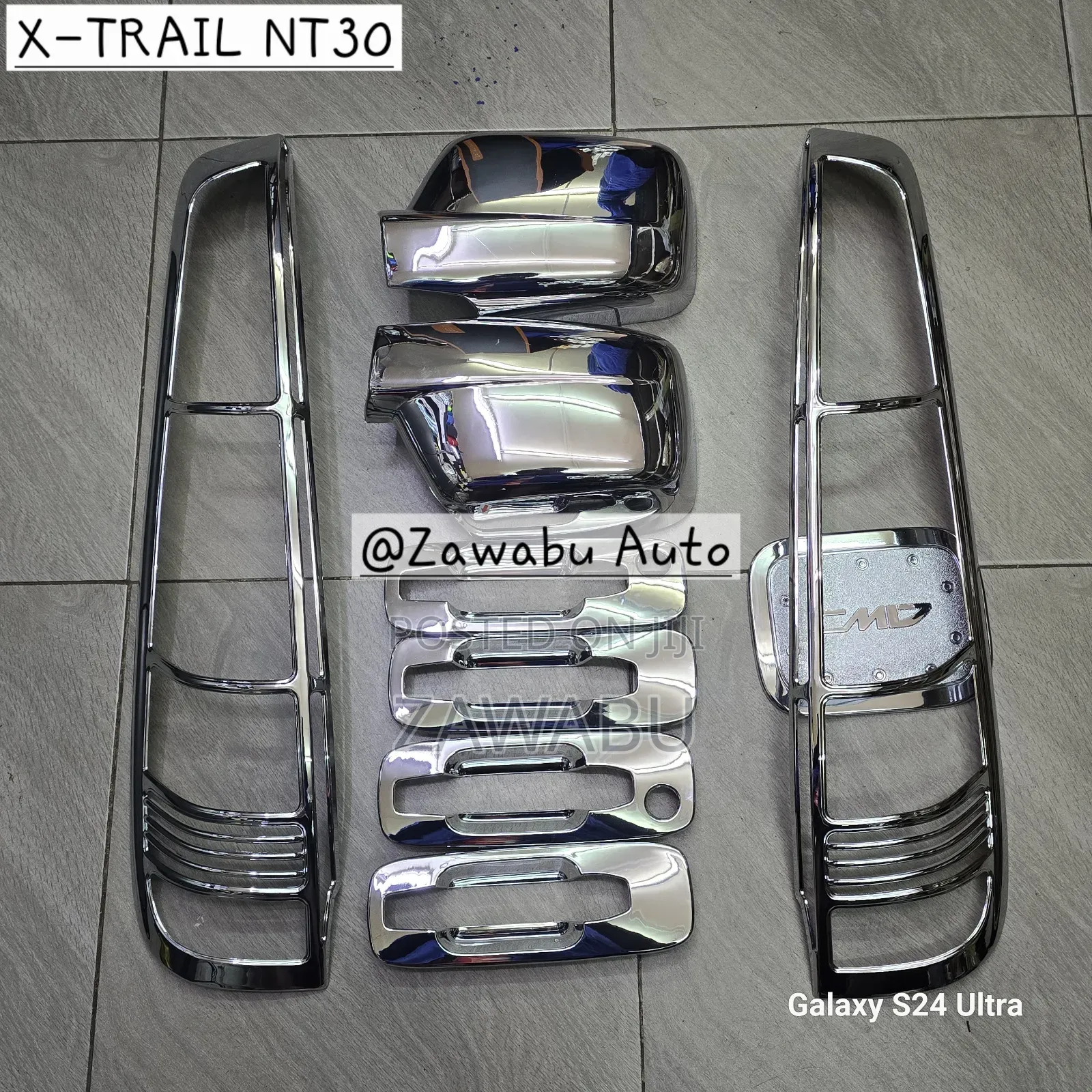 X-Trail Nt30 Chromekit Set