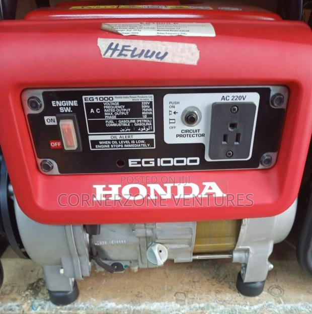 Honda 1kva Gasoline Generator - main view