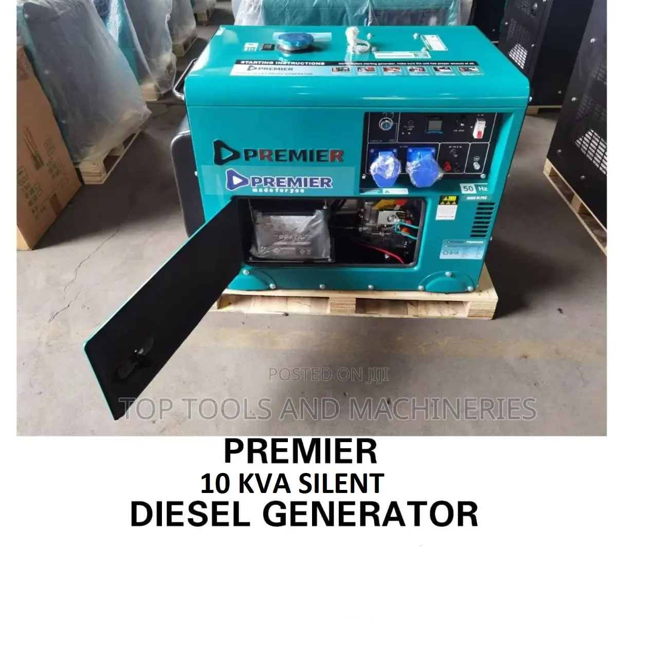 Premier 10kva Single Phase Silent Diesel Generator